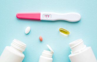 Schwangerschaftstest mit Medikamenten