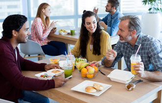 Creative,Business,Team,Working,Together,On,Desktop,Pc,In,Office