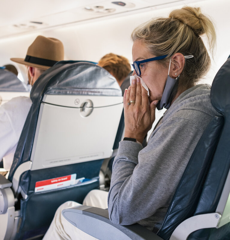 Feeling Sick on an Airplane